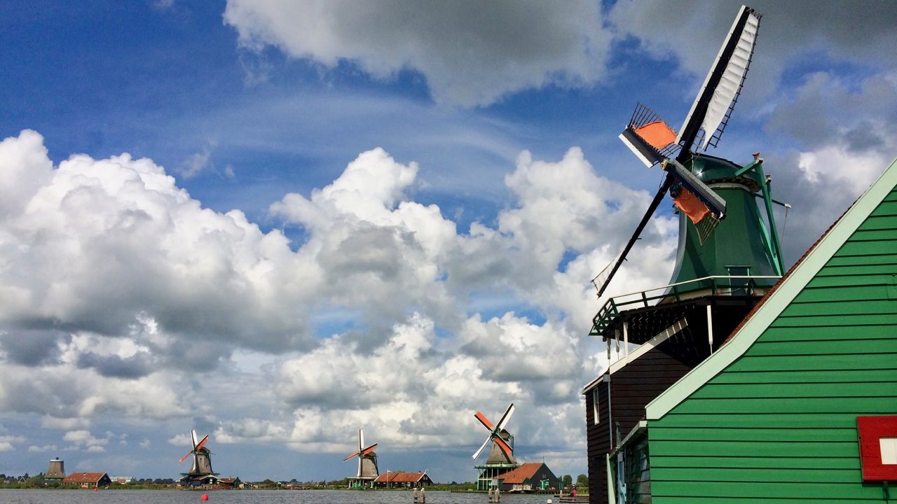 Zaanse Schans Huisman spice mill